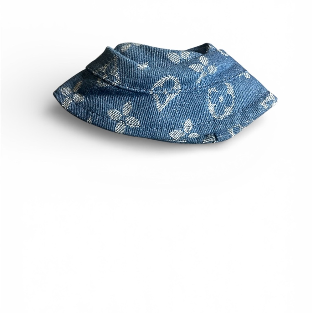 Traded* New! Labubu 17cm Fashion Denim Romper and Hat Seț - Picture 7 of 9